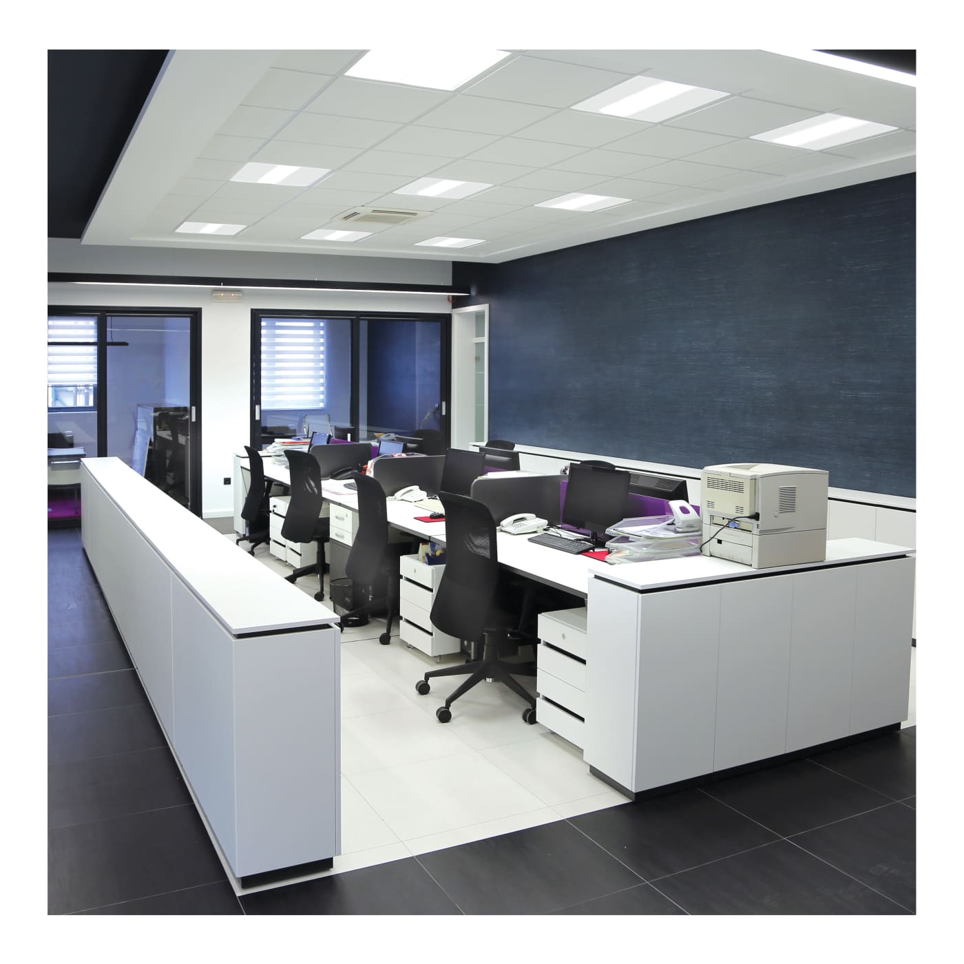 DOMINO 2X2 TROFFER-EM - 68-115