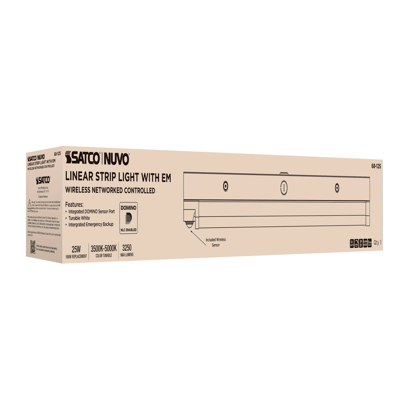 DOMINO 2FT LINEAR STRIP-EM - 68-125