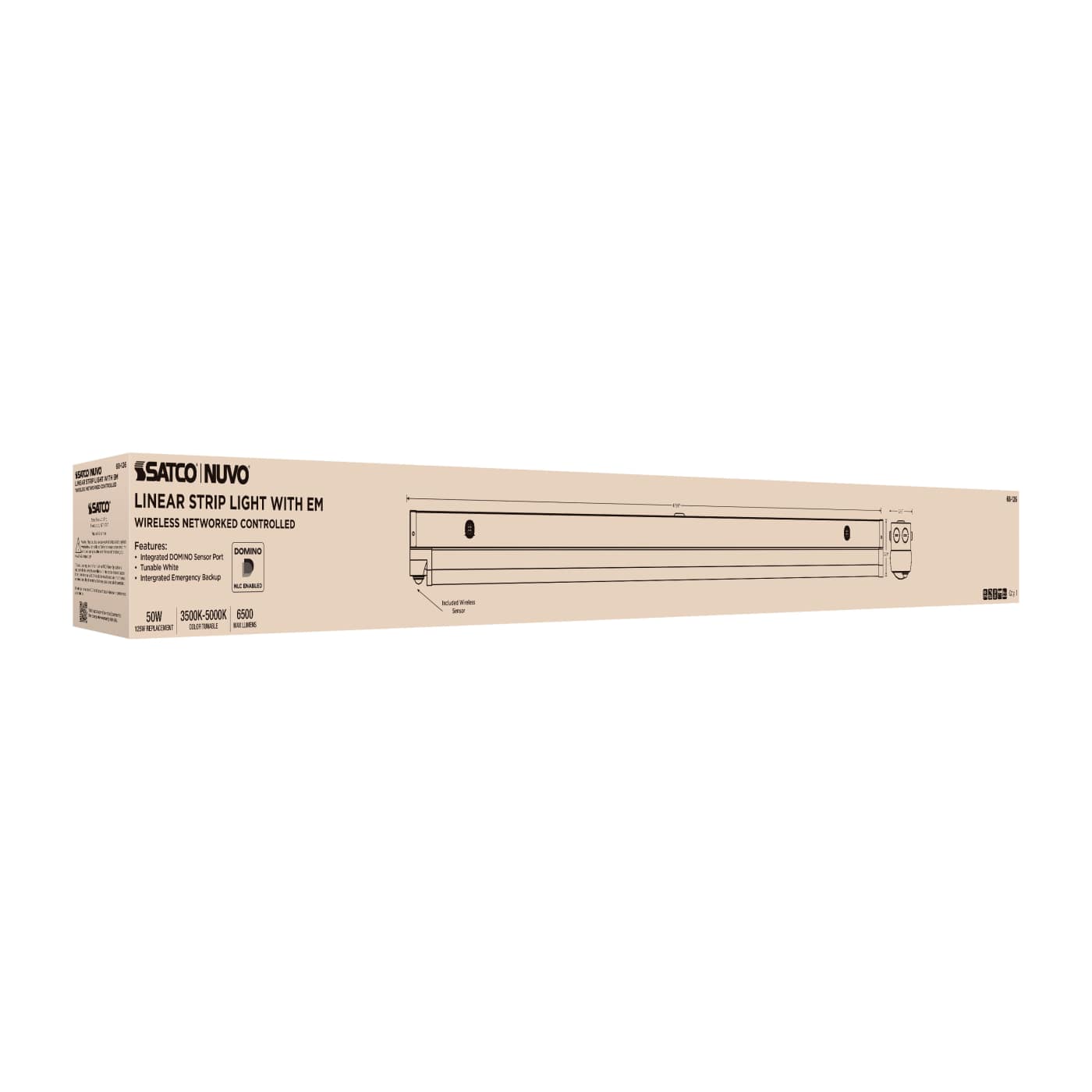 DOMINO 4FT LINEAR STRIP-EM - 68-126