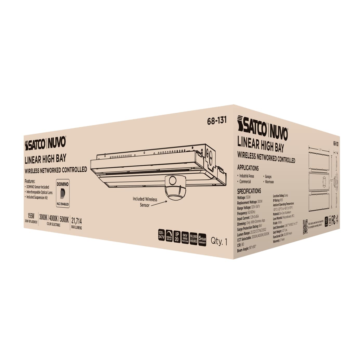 DOMINO LINEAR HIGH BAY 120-347 - 68-131