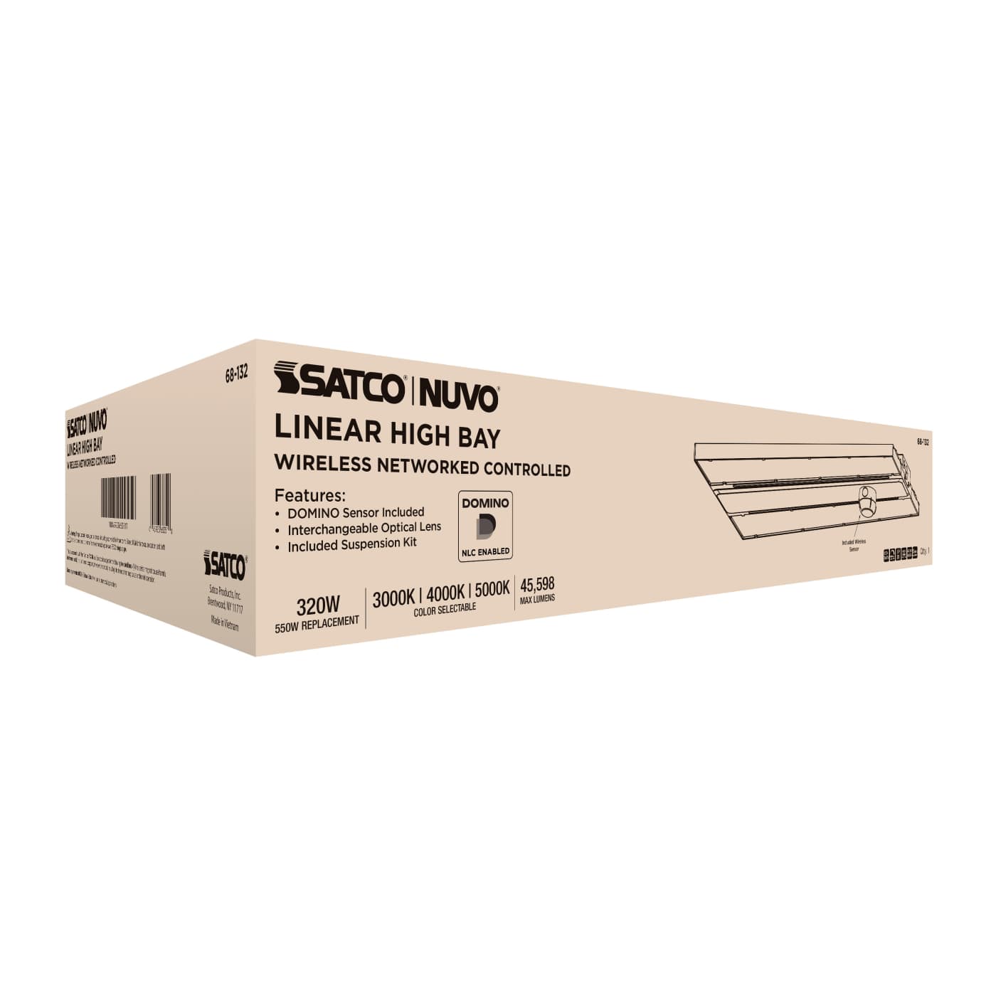 DOMINO LINEAR HIGH BAY 120-347 - 68-132