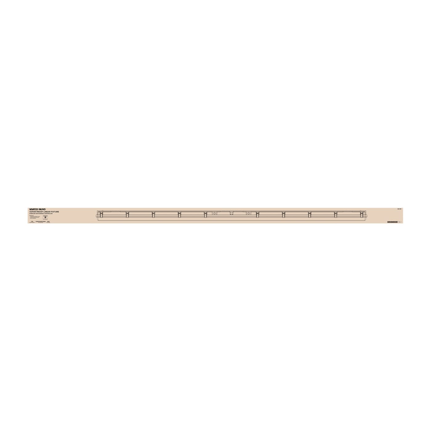 DOMINO 8FT VAPOR TIGHT - 68-183
