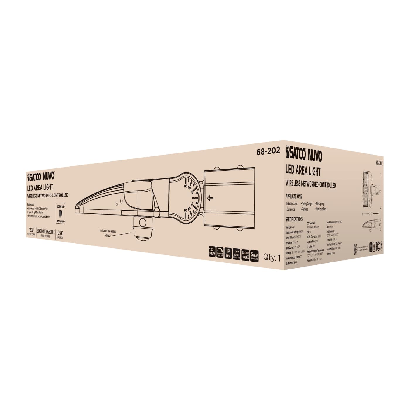 DOMINO 150W AREA LIGHT - 68-202