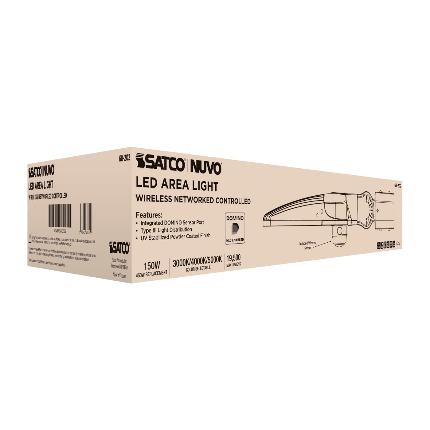 DOMINO 150W AREA LIGHT - 68-202