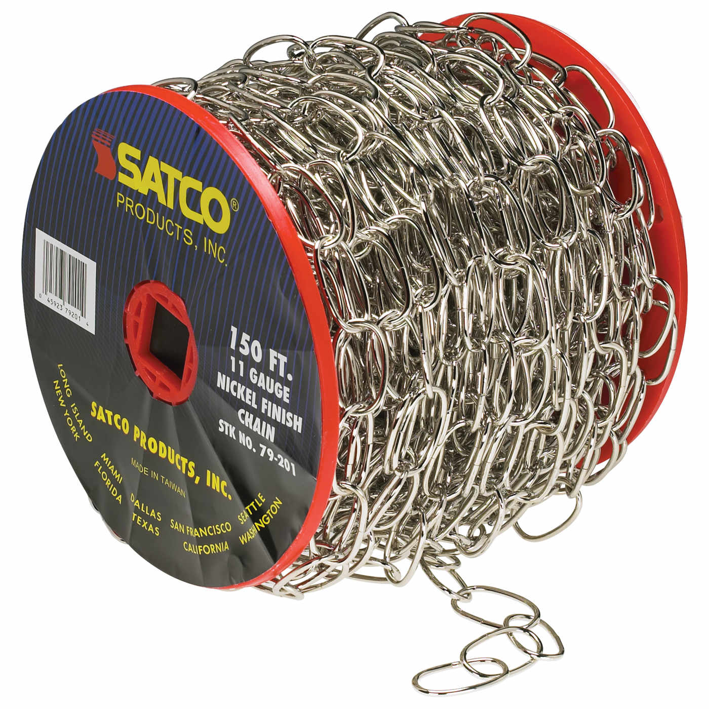 150'REEL NICKLE FIN 11 GA CHAI - 79-201