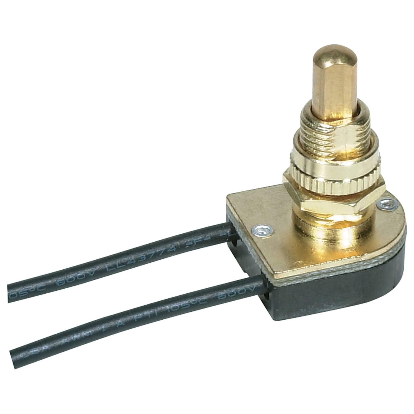 BR FIN PUSH ON/OFF SWITCH 5/8" - 80-1126