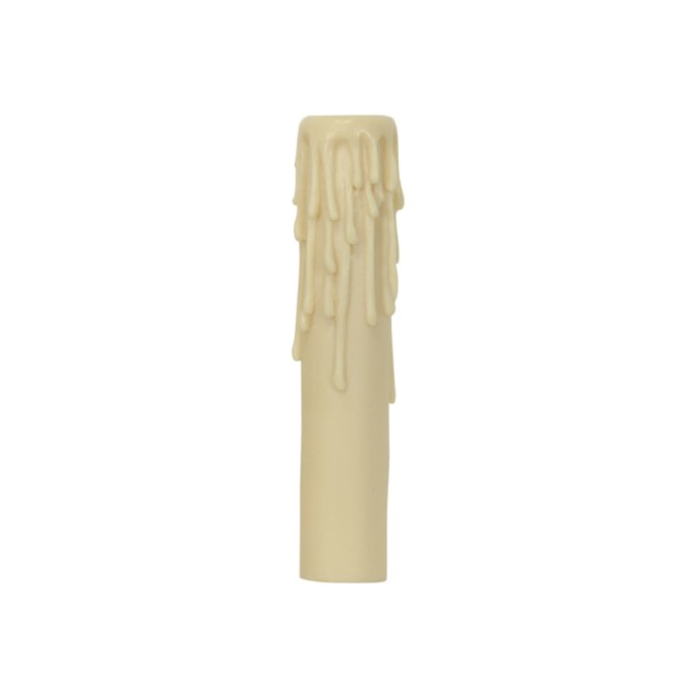 6" IVORY CANDELABRA STR. RESIN - 80-1629