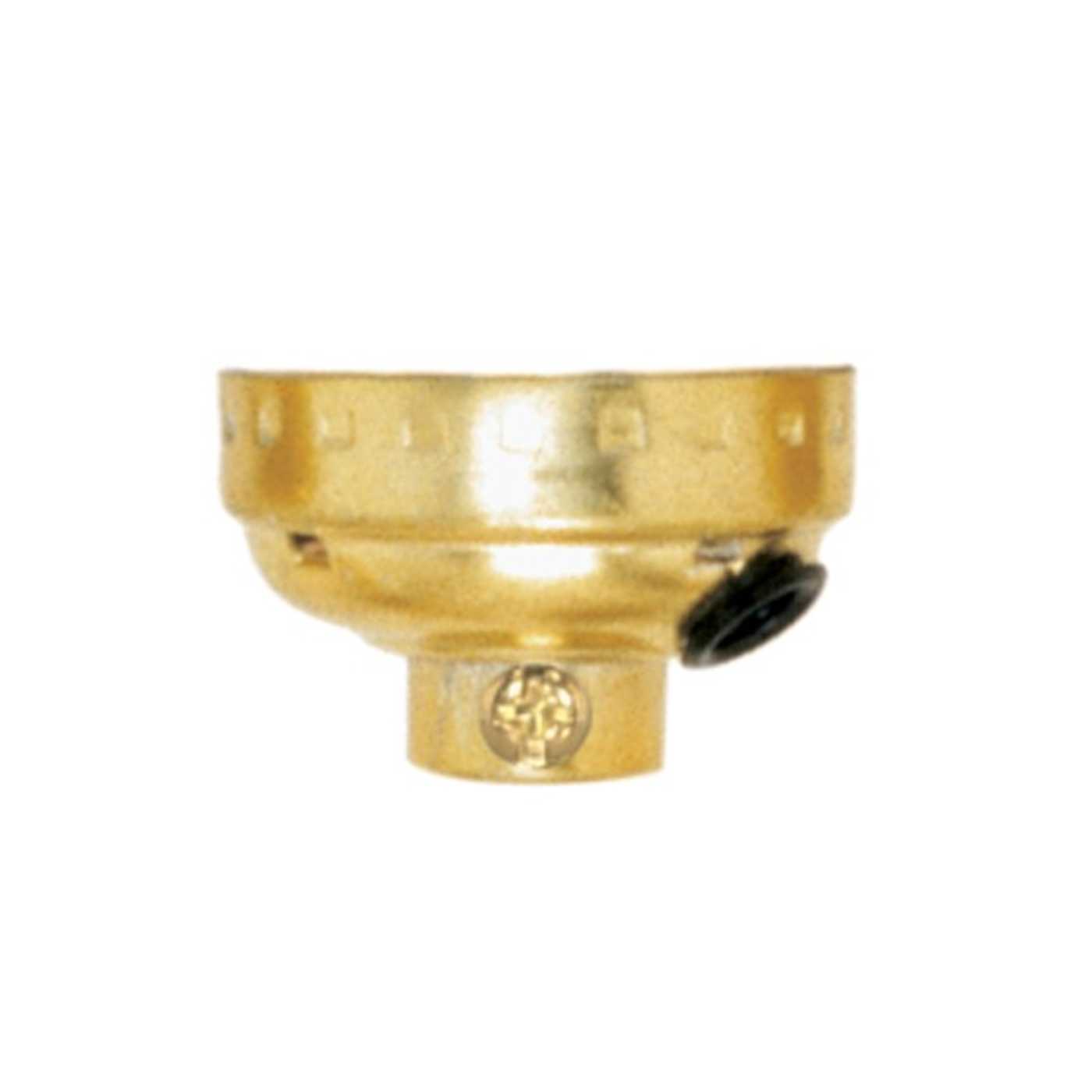 BG ALUM 1/8IPS CAP W/SIDE HOLE - 80-1701