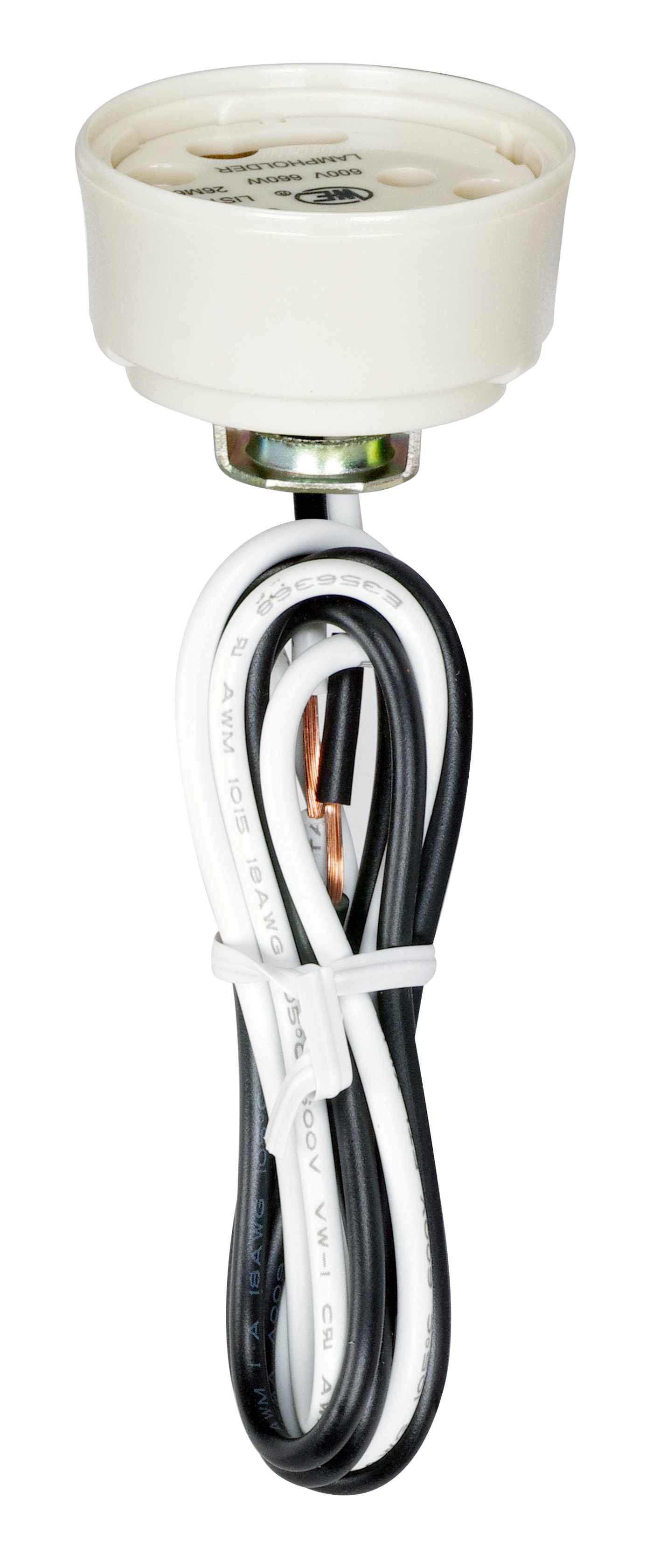 GU24 CAP W/HICKEY W/ 24" LEADS - 80-1858