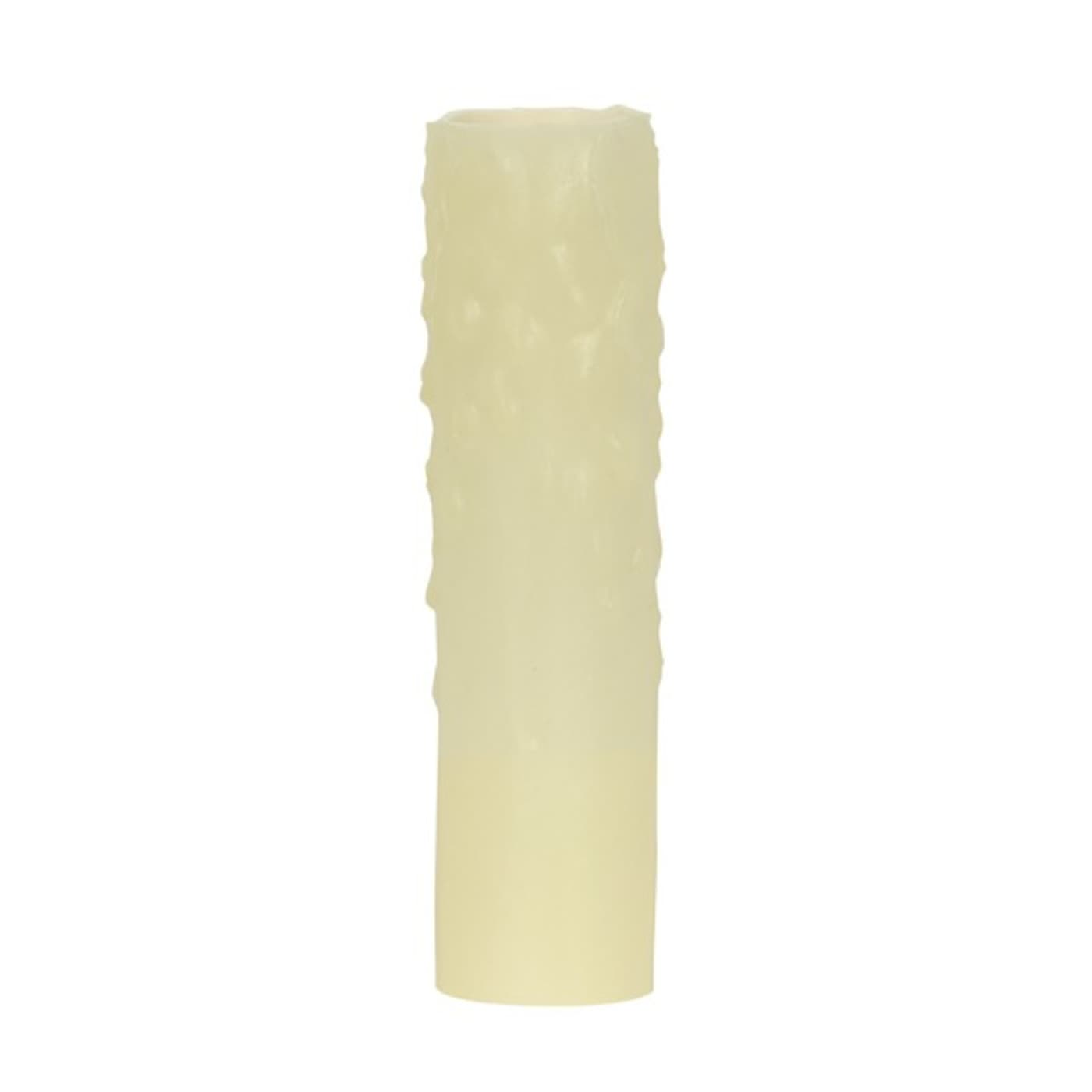 4" IVORY BEES WAX CANDLE COVER - 80-1973