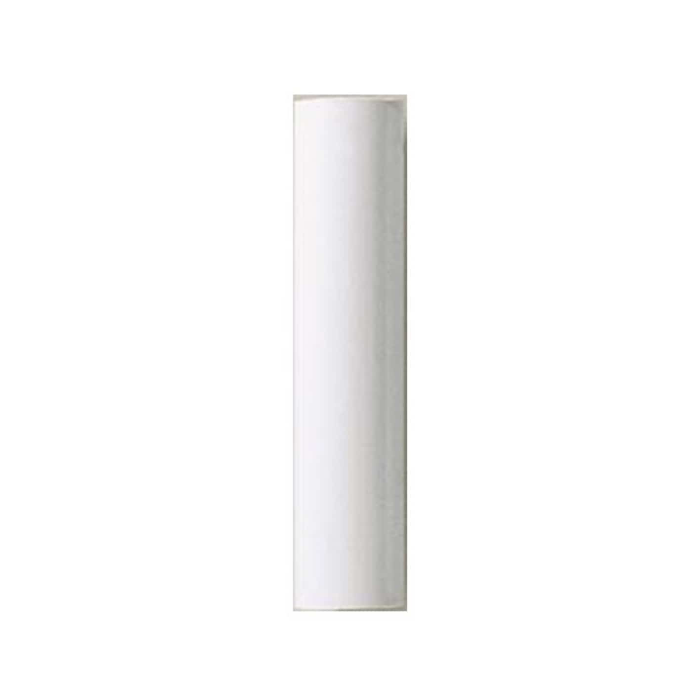 4 3/4" WHITE CANDELABRA CANDLE - 80-2011