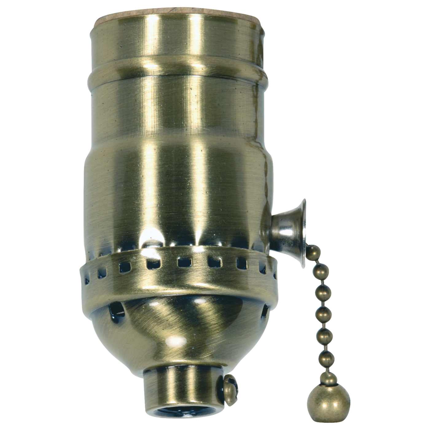 REG ANT BR PULL CHAIN SB SKT - 80-2212