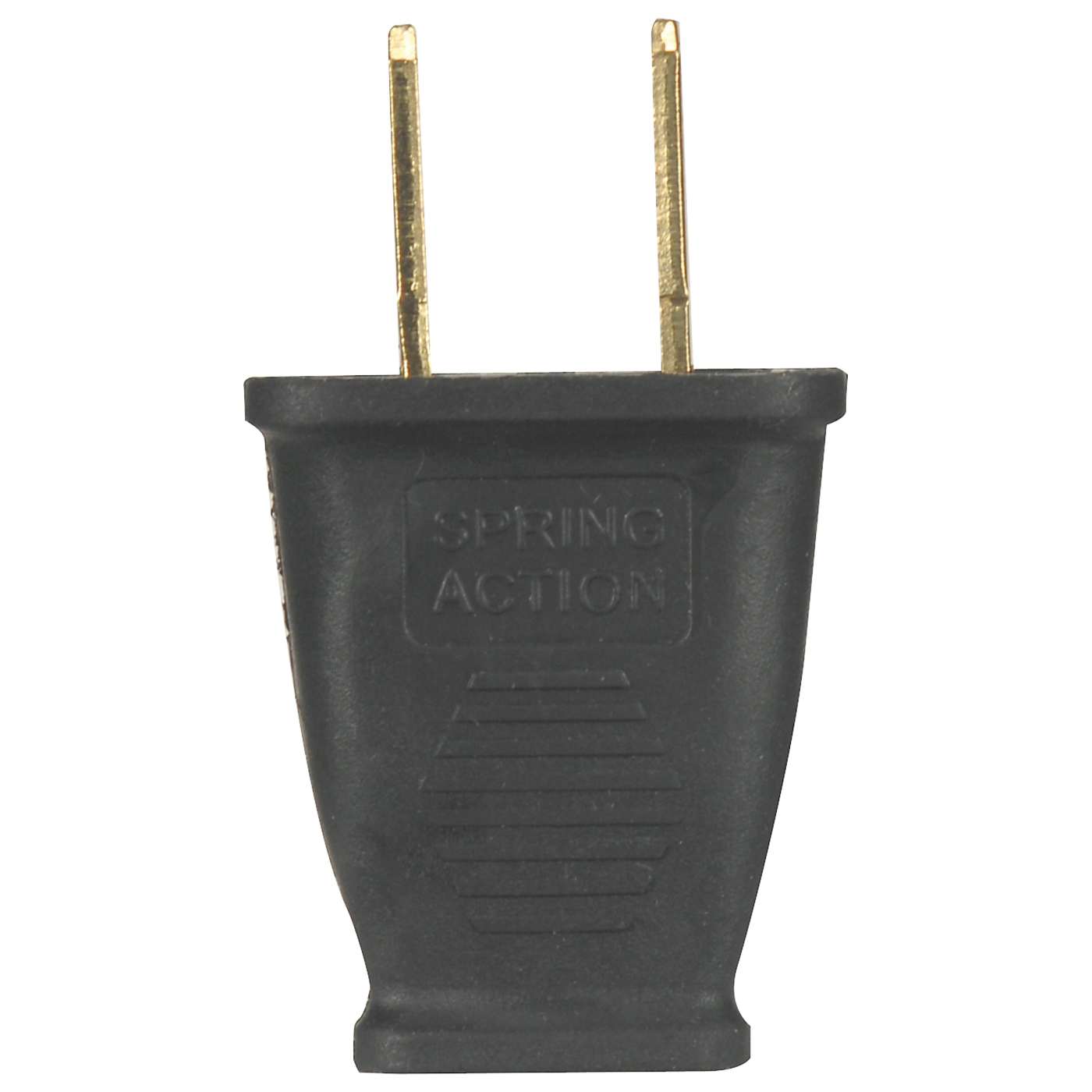 BLACK PLUG 2 POLE 2 WIRE - 80-2408