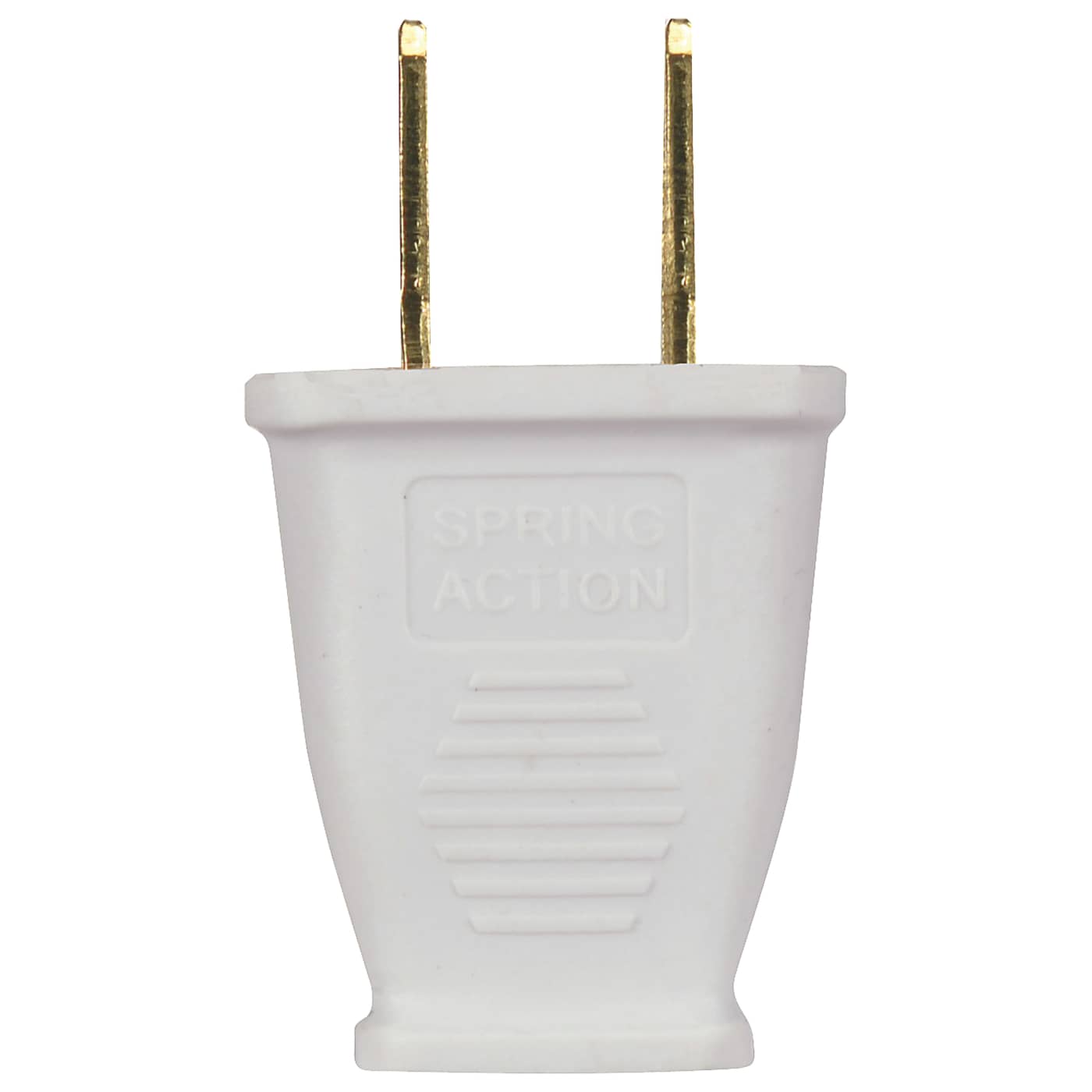 WHITE PLUG 2 POLE 2 WIRE - 80-2410