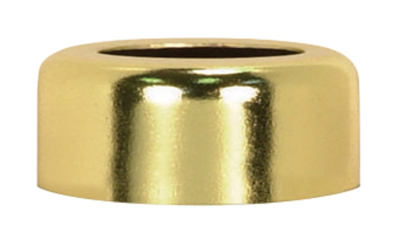 BRASS PLATED CANDLE FOLLOWER - 80-2452