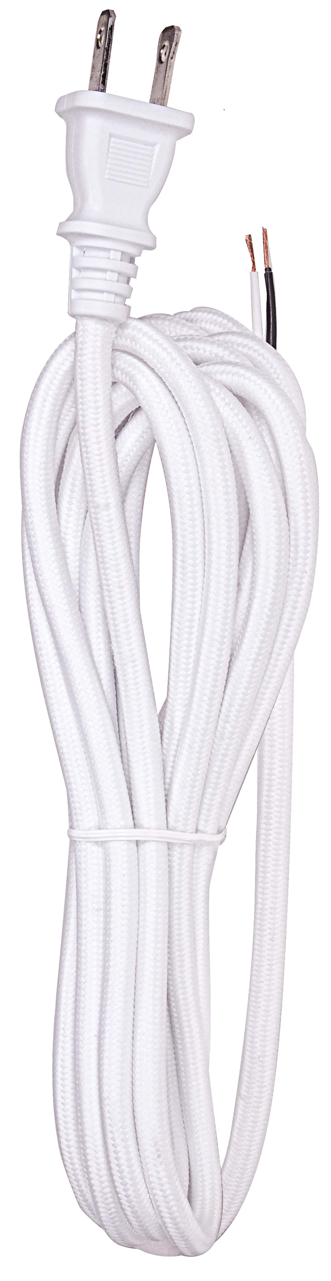 12 FT 18/2 SVT WHITE RAYON - 80-2467