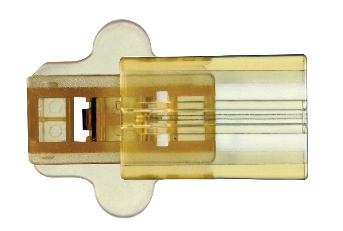 CLEAR GOLD FEMALE SPT-2 PLUG - 80-2523