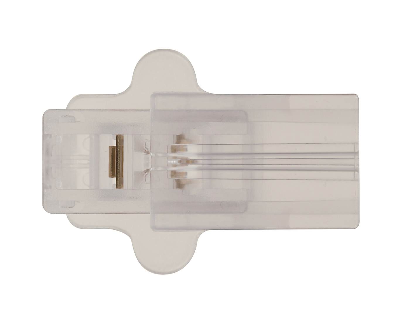 CLEAR SILVER FEMALE SPT-2 PLUG - 80-2524