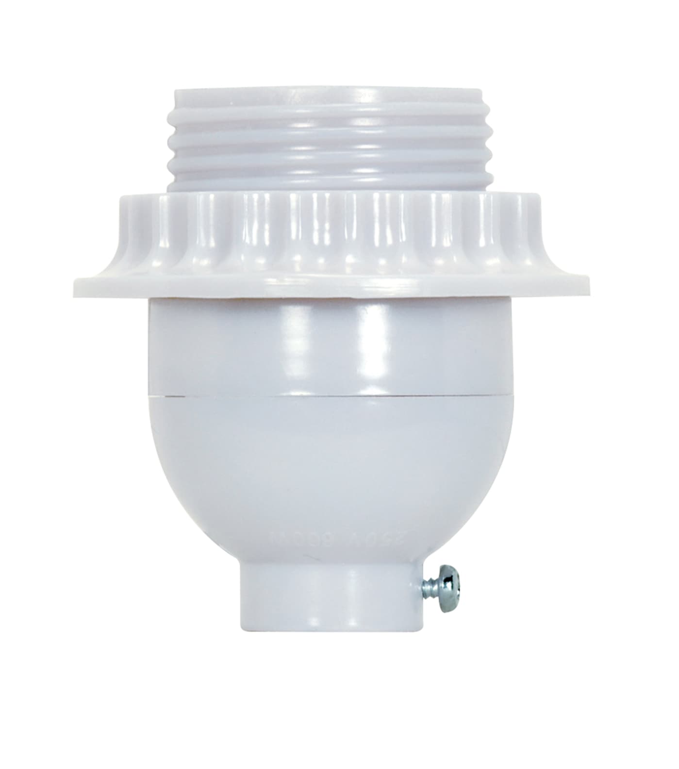 WHITE PHENOLIC SHORT KEYLESS - 80-2530