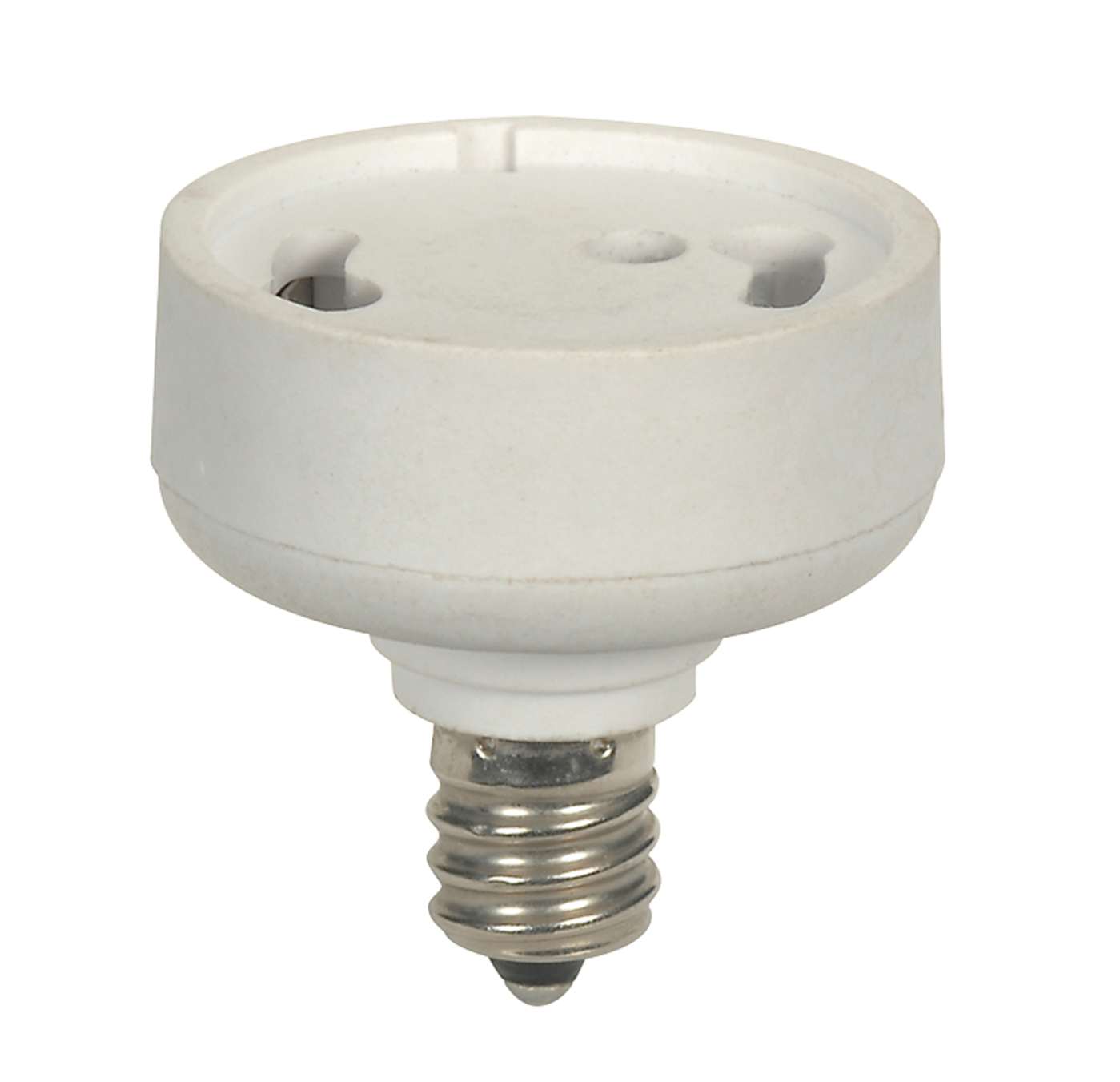 E12 CANDELABRA TO GU24 ADAPTER - 80-2541