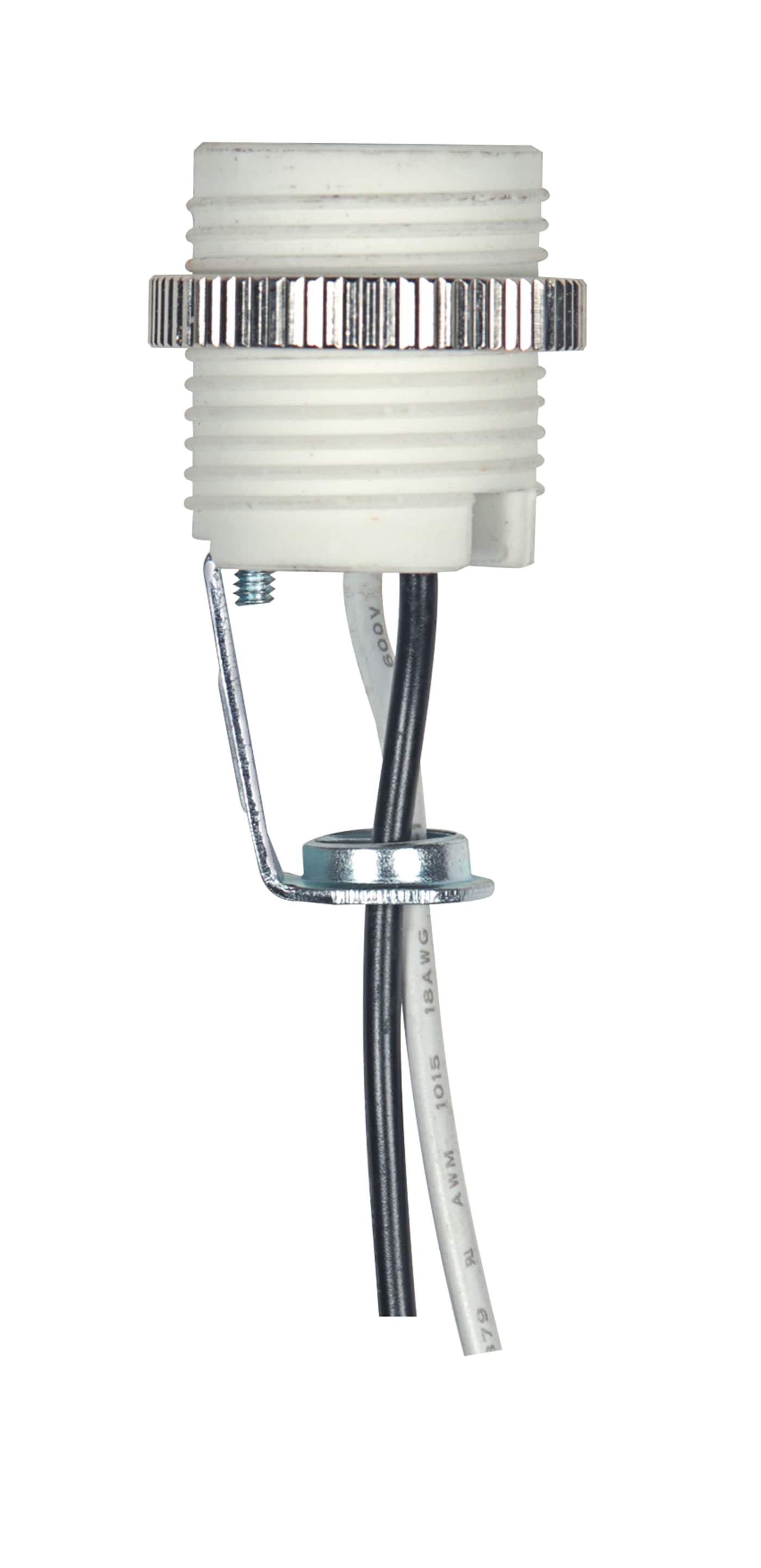 THREADED PORCELAIN CANDELABRA - 80-2543