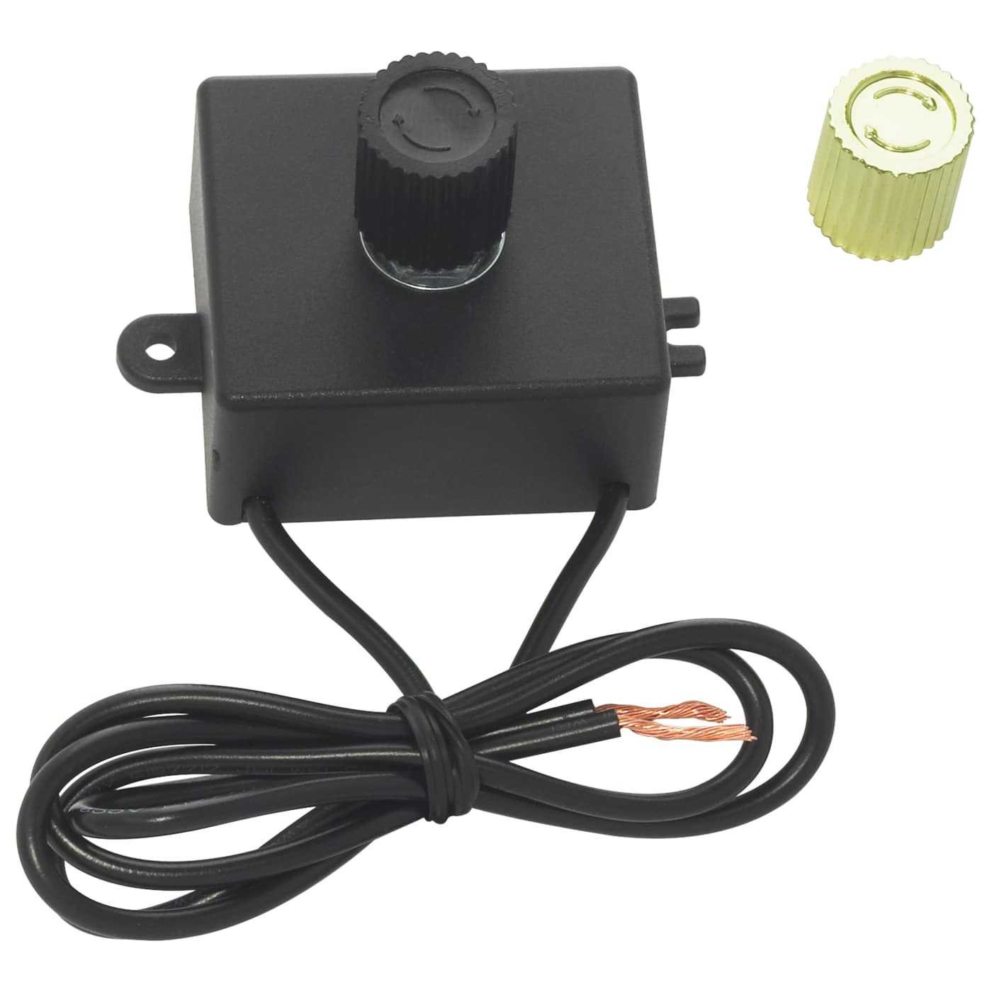 LED PHENOLIC DIMMER W/2 KNOBS - 80-2705