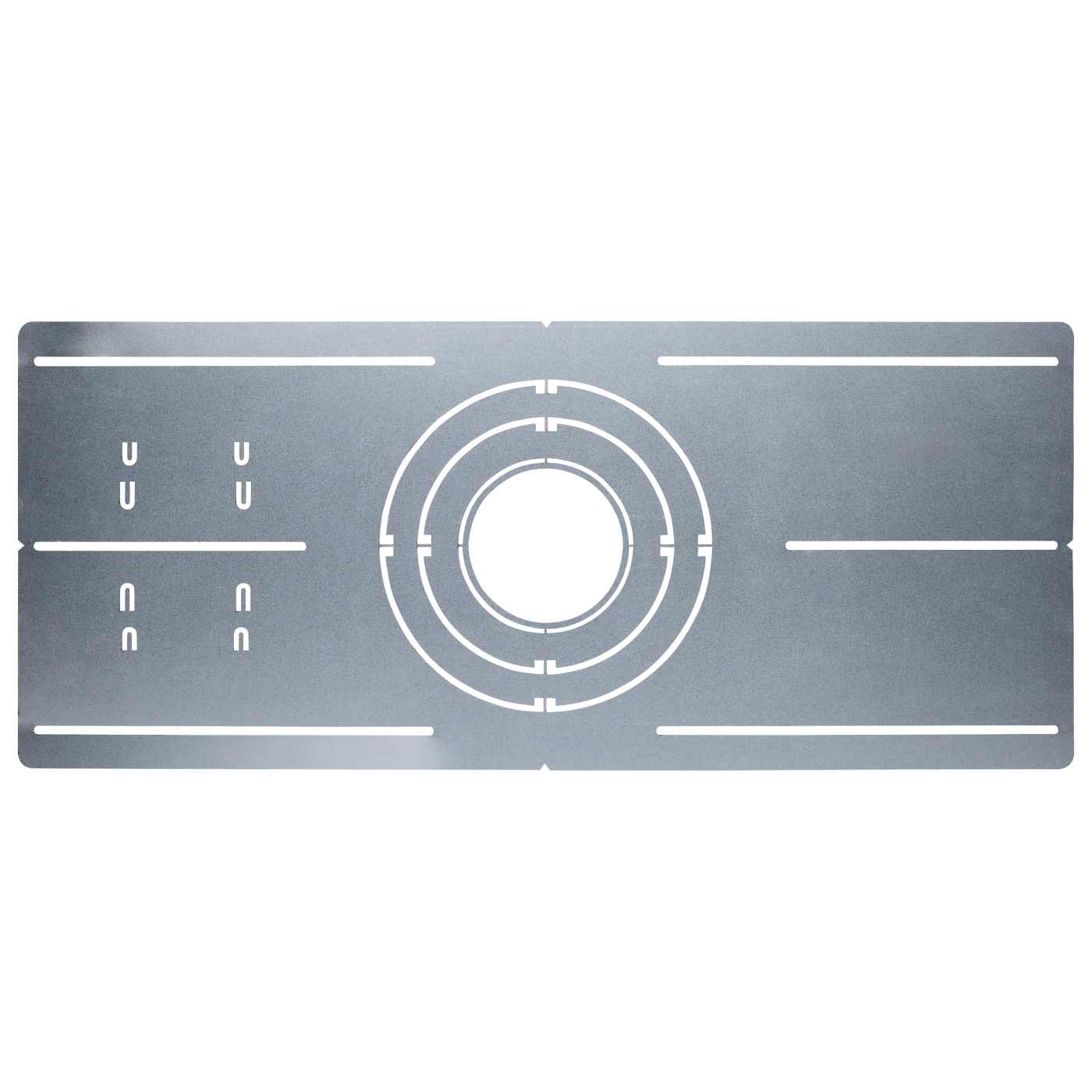 DL NC PLATE 3.5/4/6/8 RD FLAT - 80-867