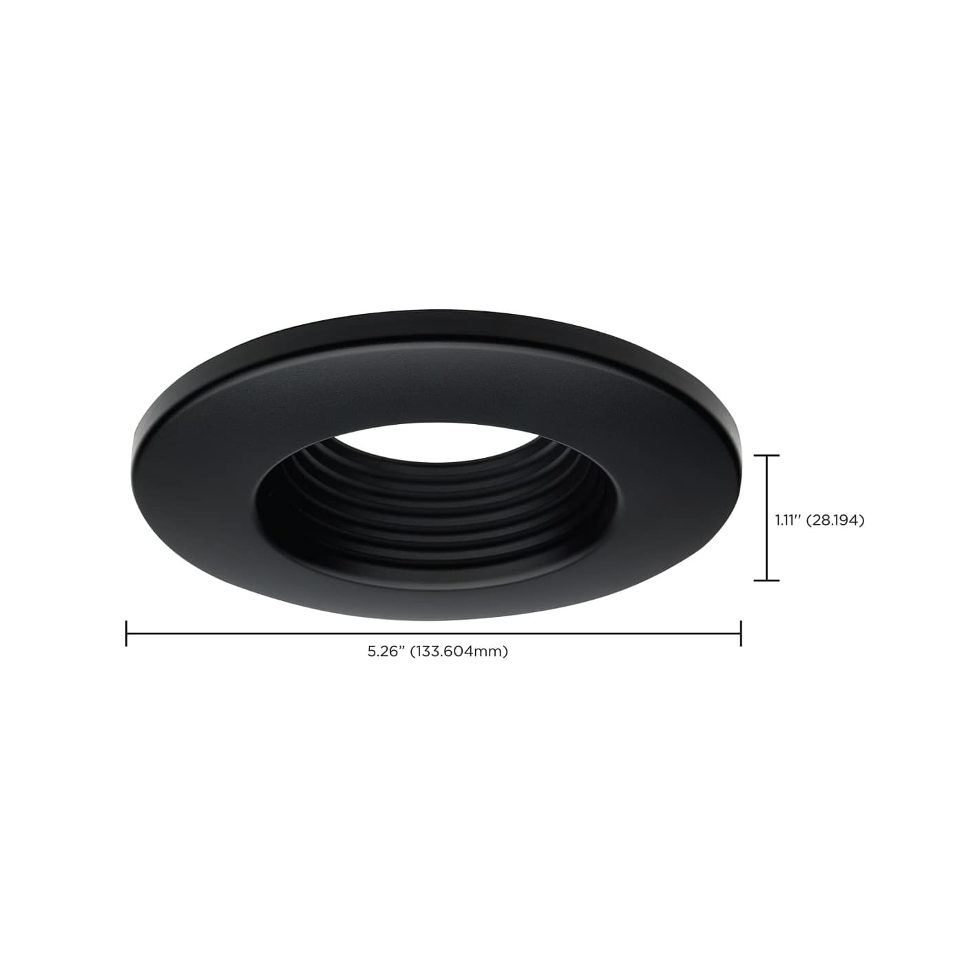 DEEP BAFFLE 4 INCH BLACK TRIM - 80-974