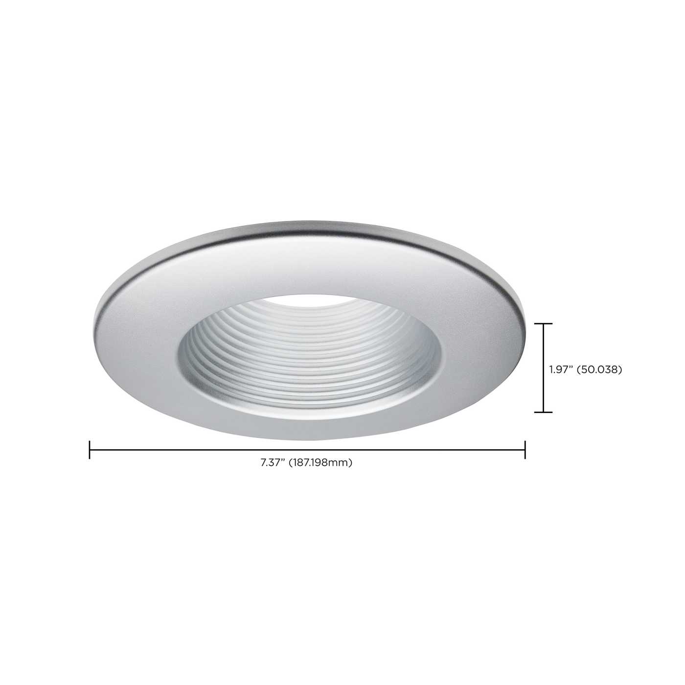 DEEP BAFFLE 6 INCH BR NICK TRI - 80-979