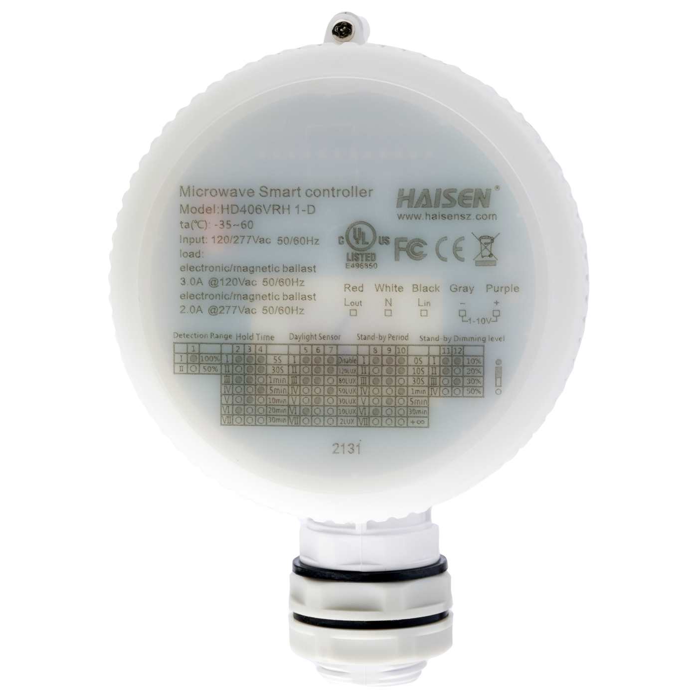 MICROWAVE SENSOR ADJ HI BAY - 86-210