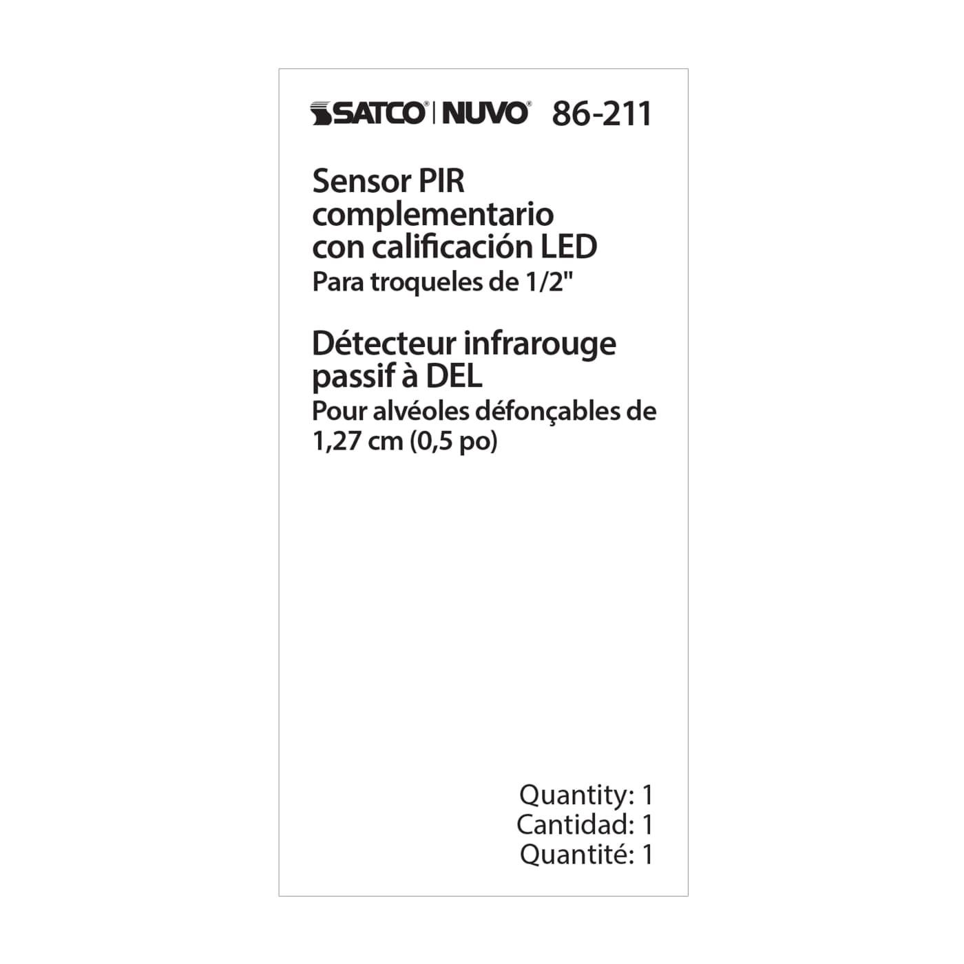 PIR SENSOR - 86-211