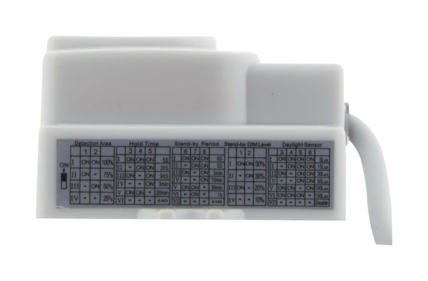 MICROWAVE SENSOR ROUND CANOPY - 86-213