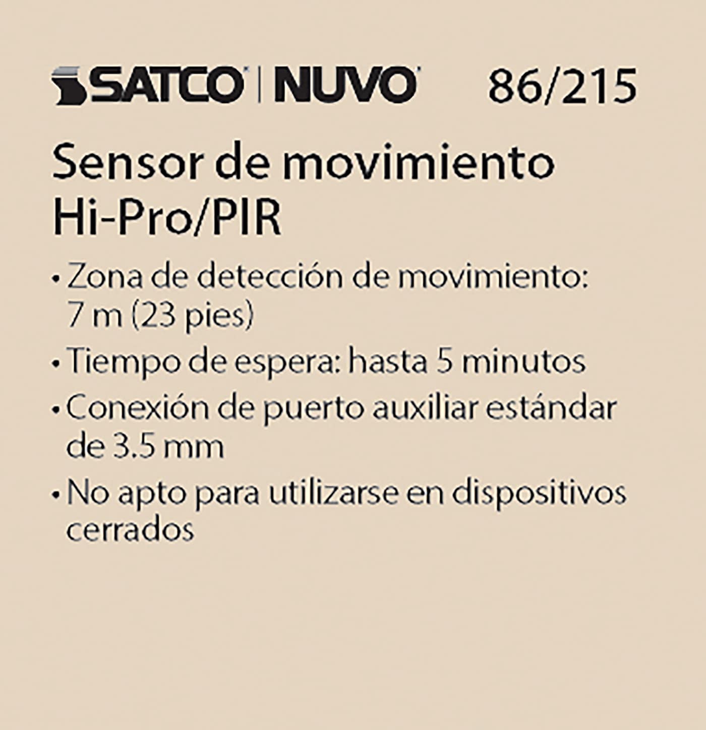 LED PIR SENSOR - 86-215