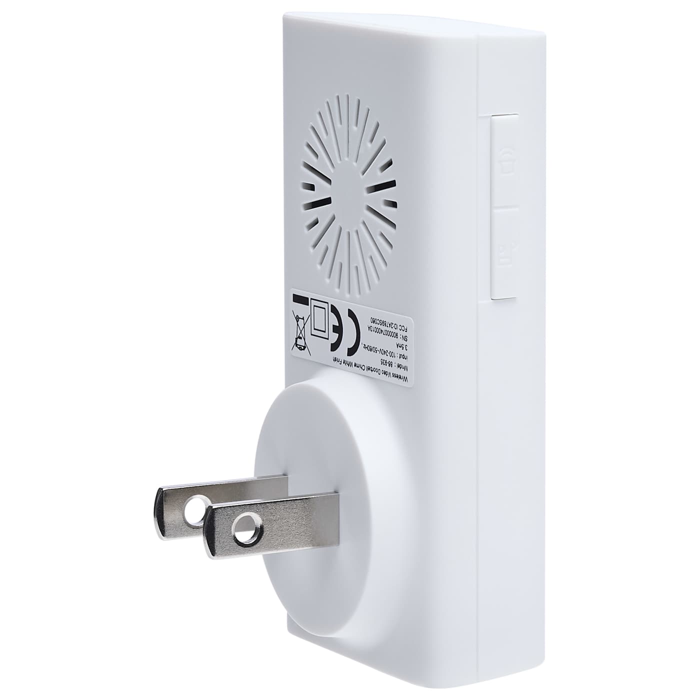 DOORBELL CHIME WHITE FINISH - 86-935