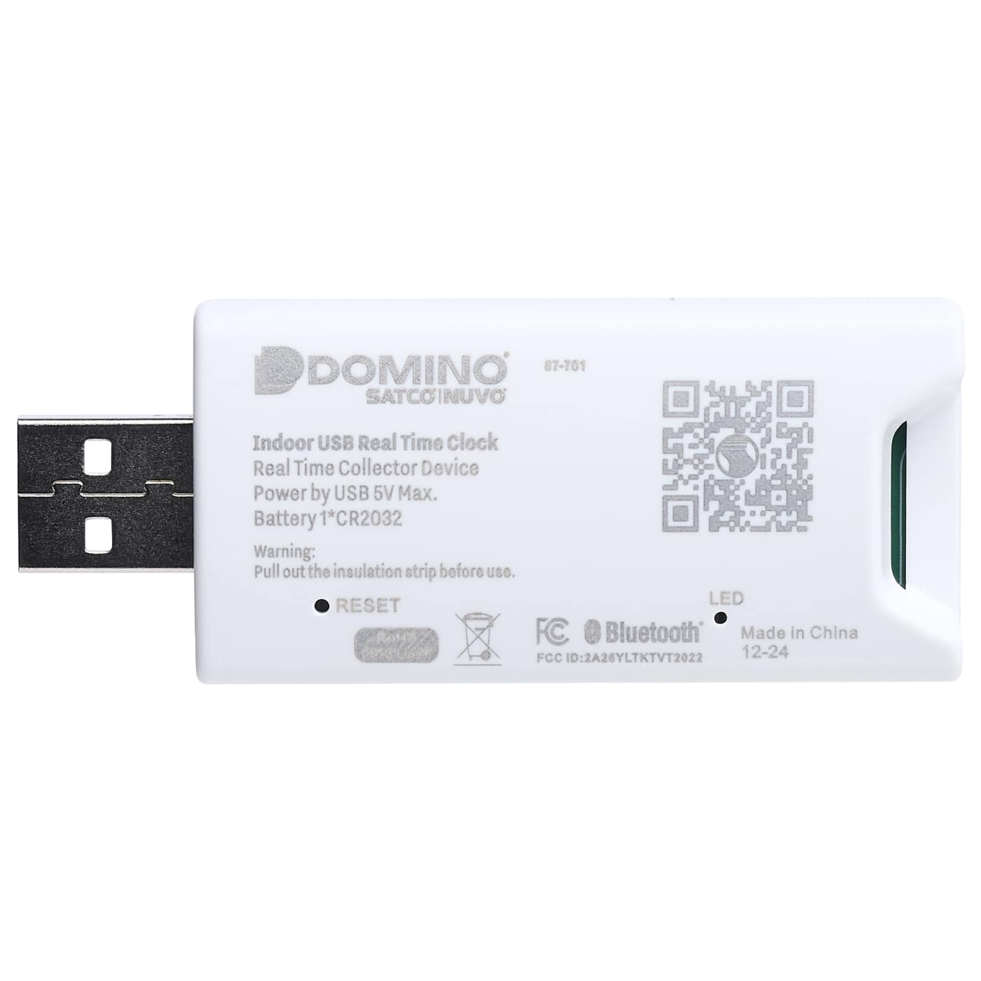 DOMINO INDOOR REAL TIME CLOCK - 87-701
