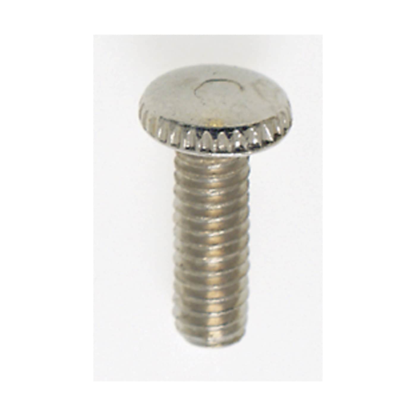 1/2" KNURLED 8/32 SC NICKEL FI - 90-023
