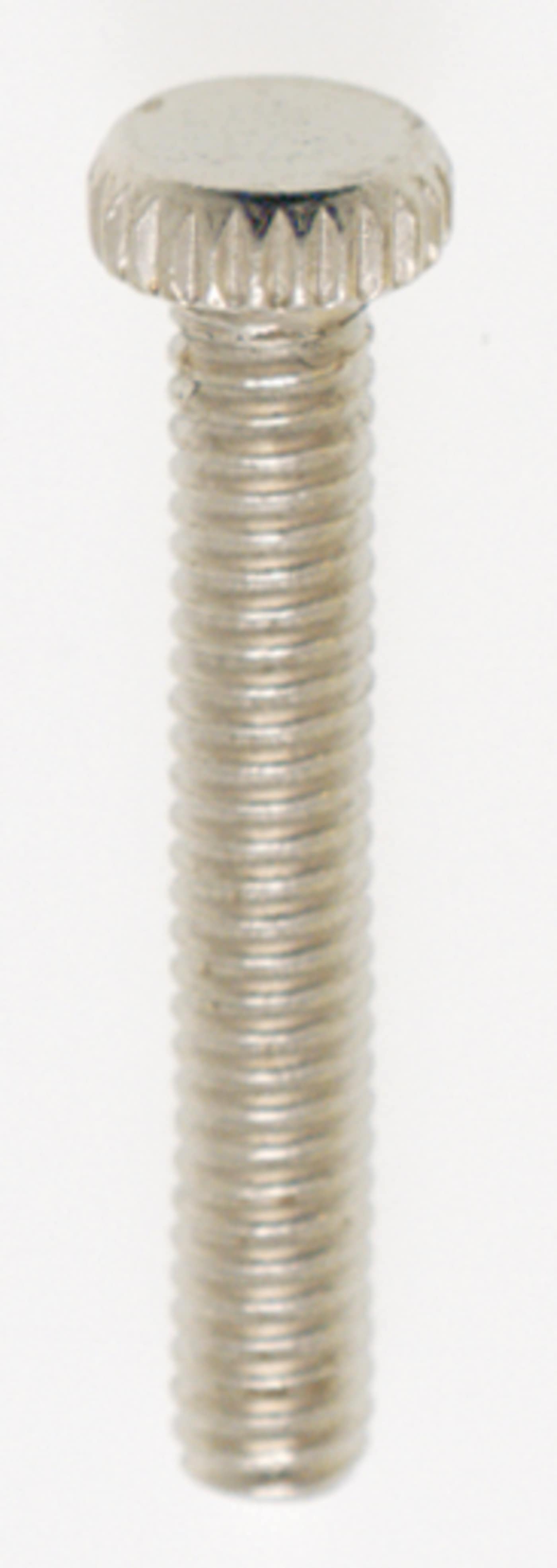 1"KNURLED 8/32 NICKEL PLTD SC - 90-032