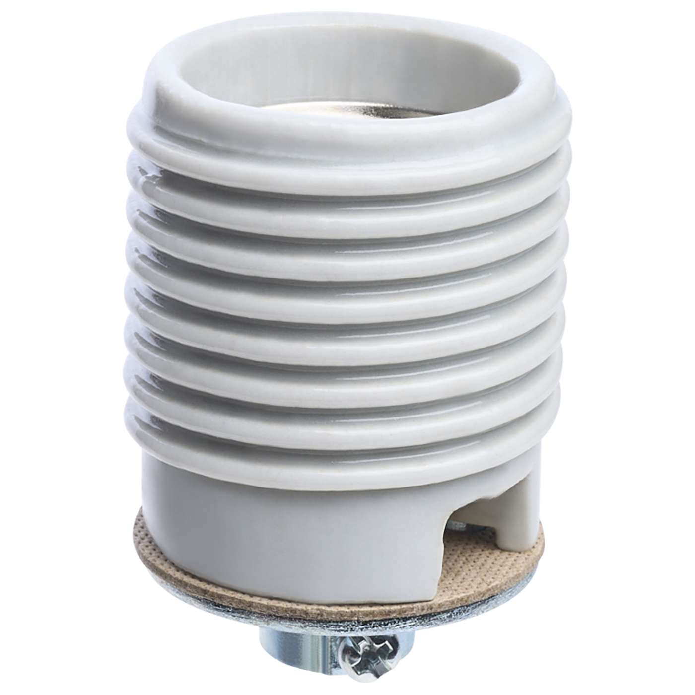 MED BASE PORCELAIN THRD. SOCKE - 90-1074