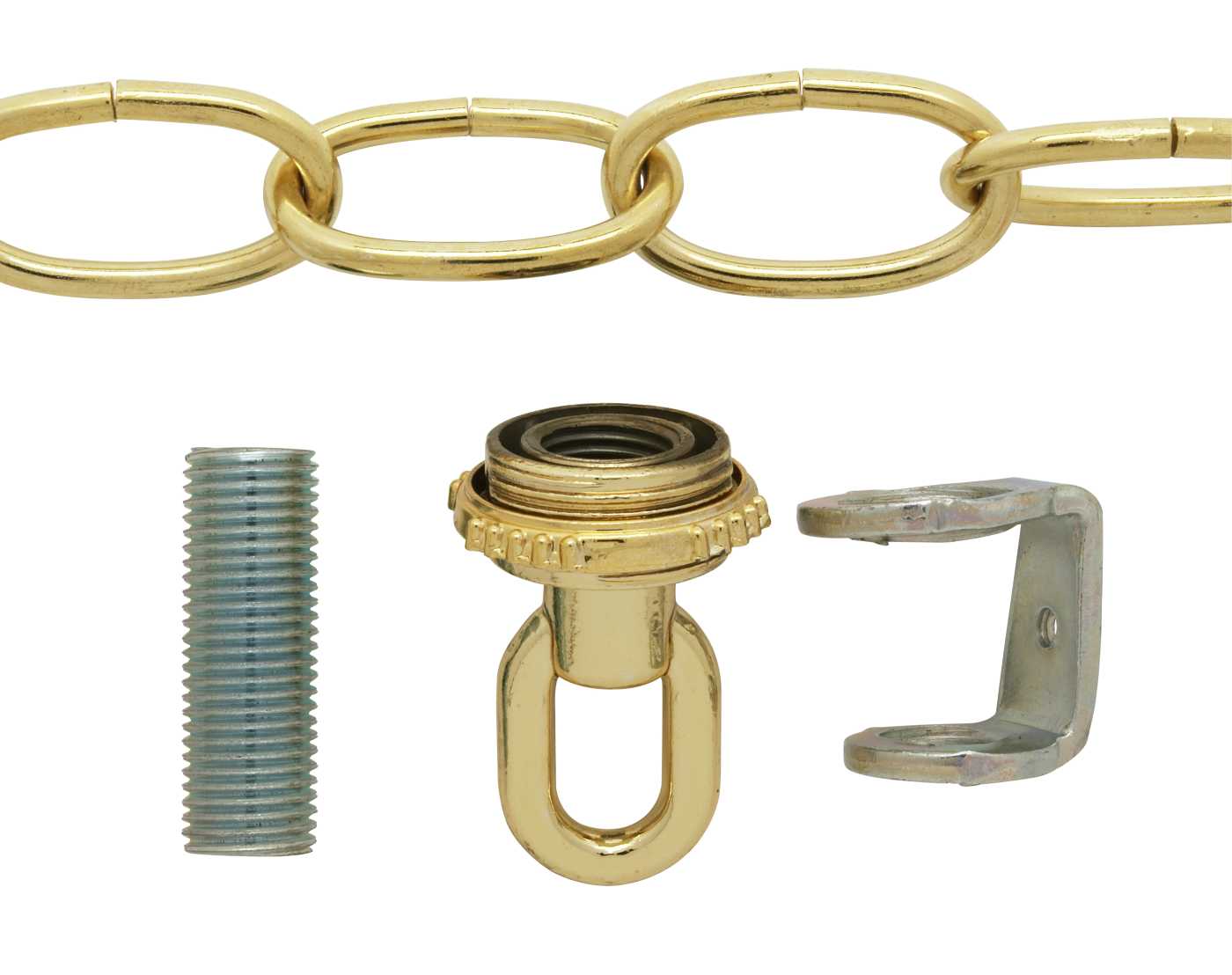 CANOPY HANGER KIT POL. BRASS - 90-1098