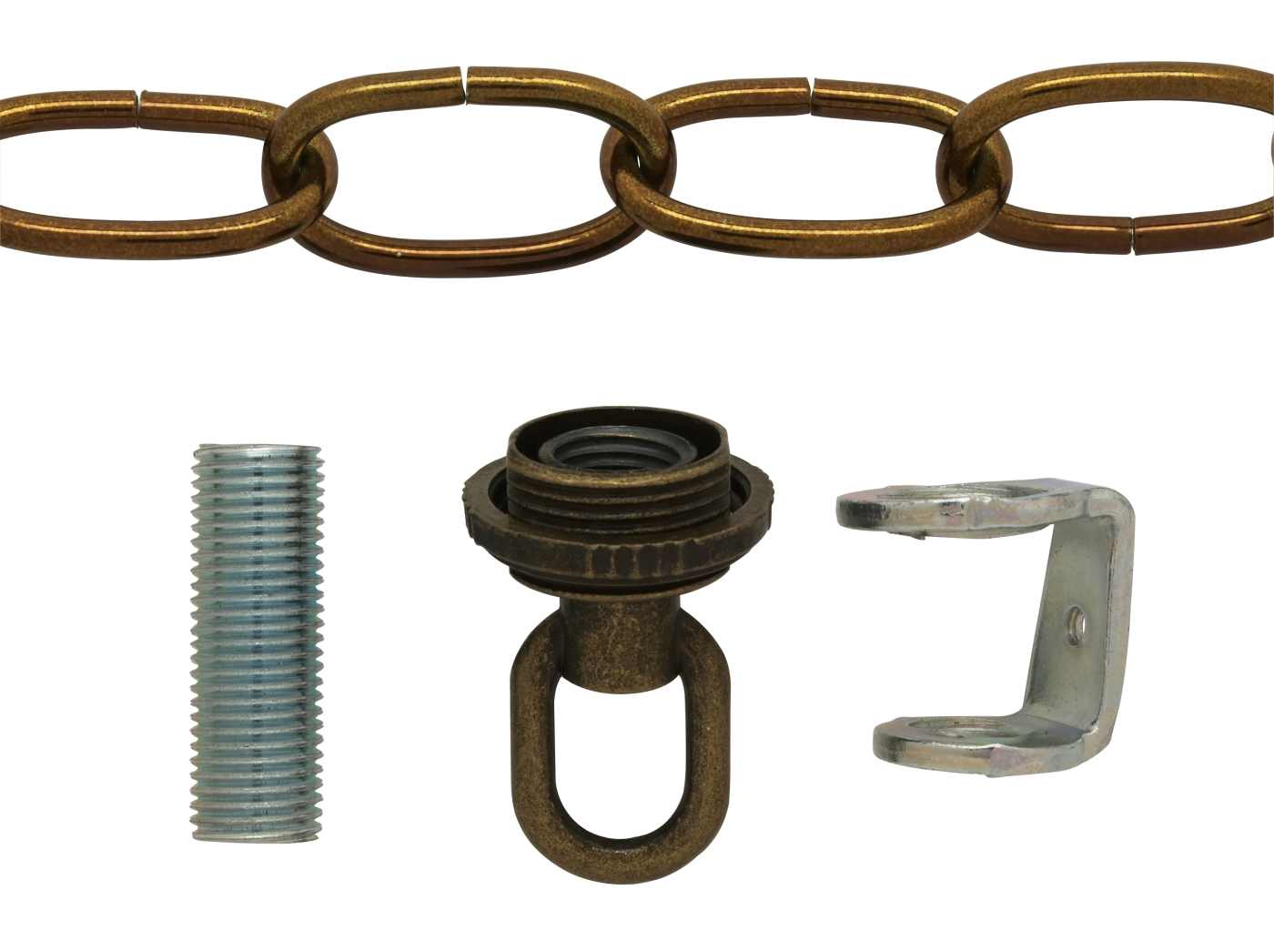 CANOPY HANGER KIT ANT. BRASS - 90-1099