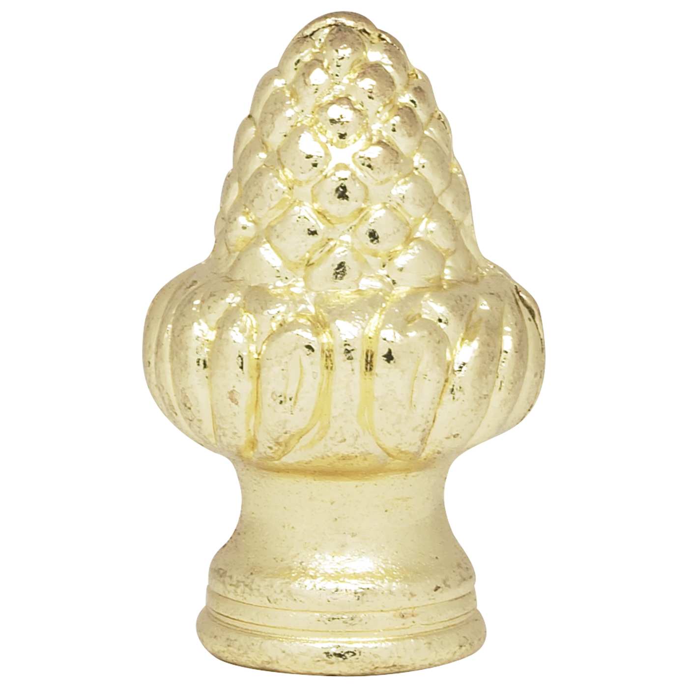 1 3/4" BR FIN ACORN FINIAL - 90-133