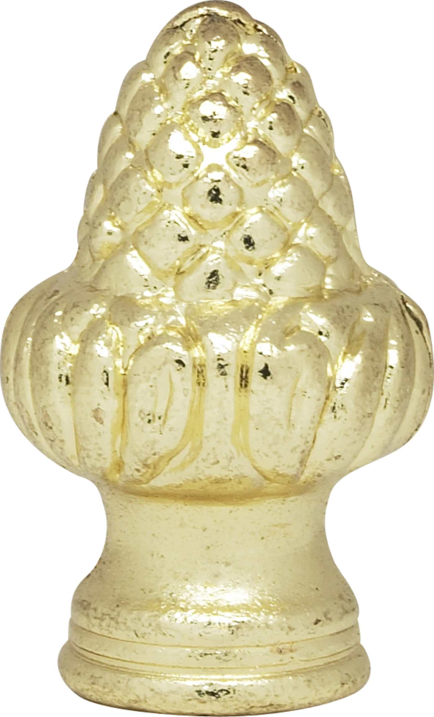1 3/4" BR FIN ACORN FINIAL - 90-133