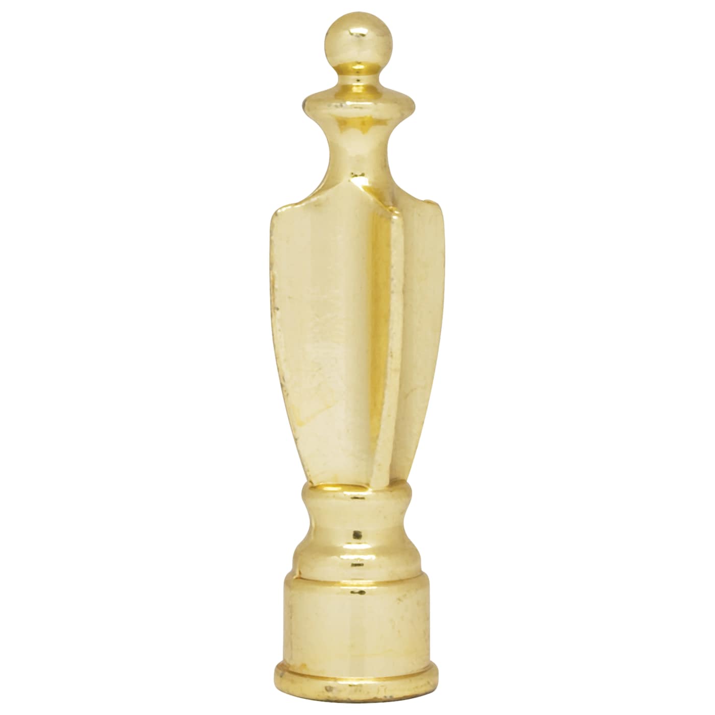 2" FINIAL VAC BRASS FINISH - 90-135