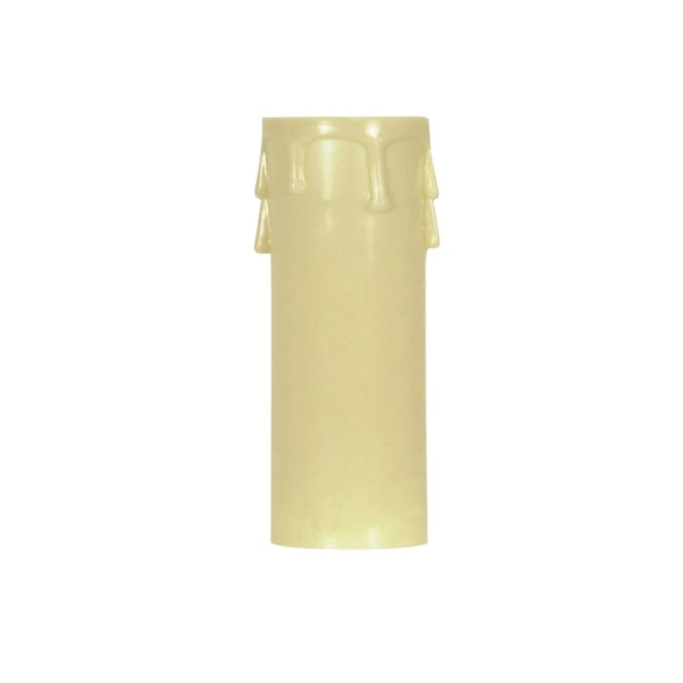 4" ED. CANDLE COVER IVORY/IV D - 90-1517