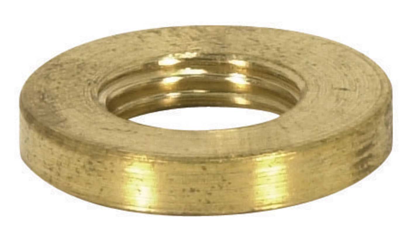 3/4" ROUND LOCKNUT BRASS UNF 1 - 90-1621