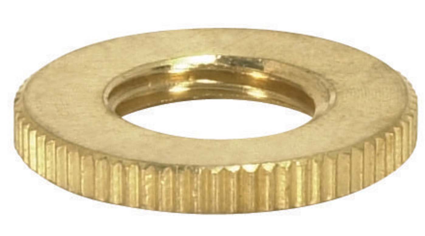 3/4" BRASS RND KN LOCKNUT UNF - 90-1623