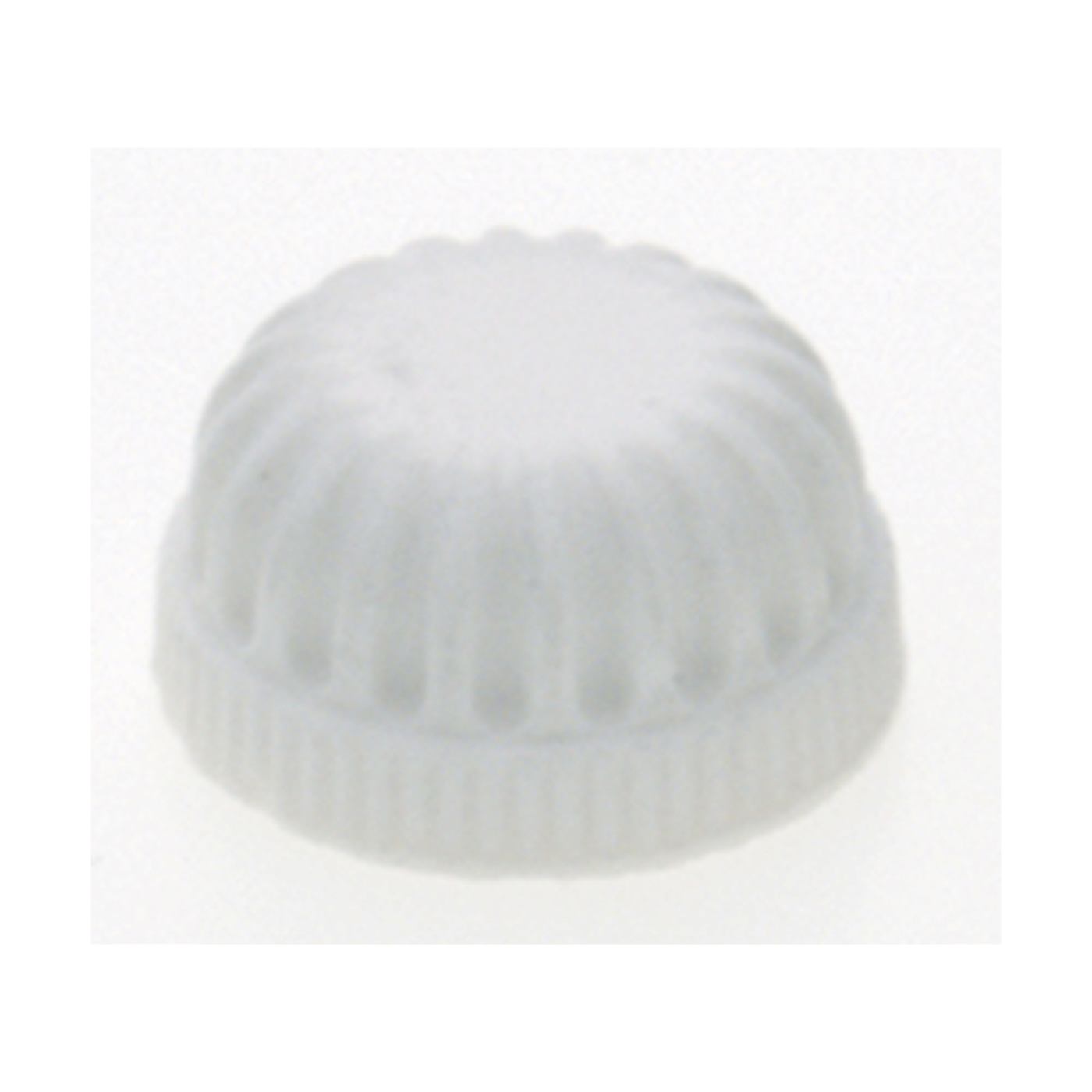 1/8 PLASTIC KNOB WHITE - 90-167