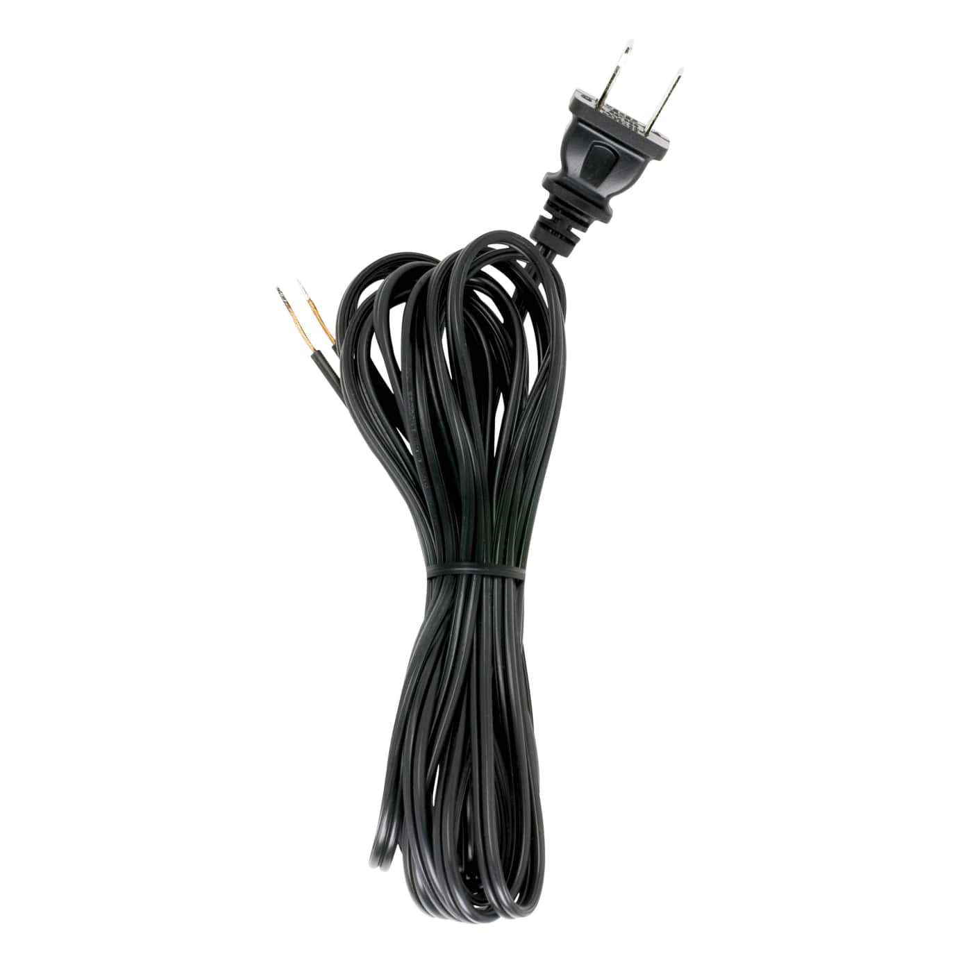 12 FT BLK 18/2 SPT 1 CORD SET - 90-2034