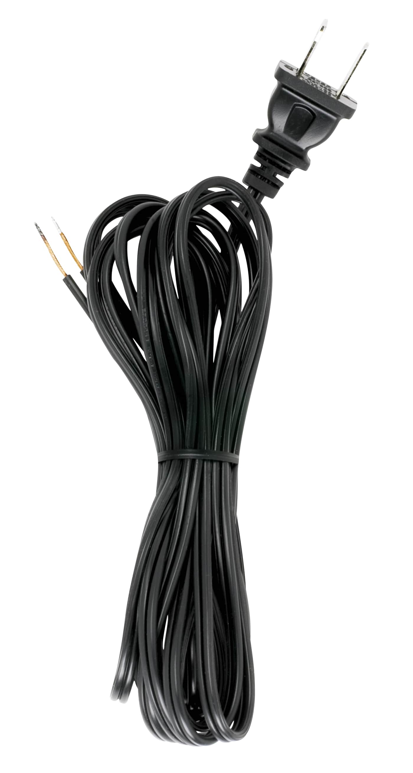 12 FT BLK 18/2 SPT 1 CORD SET - 90-2034