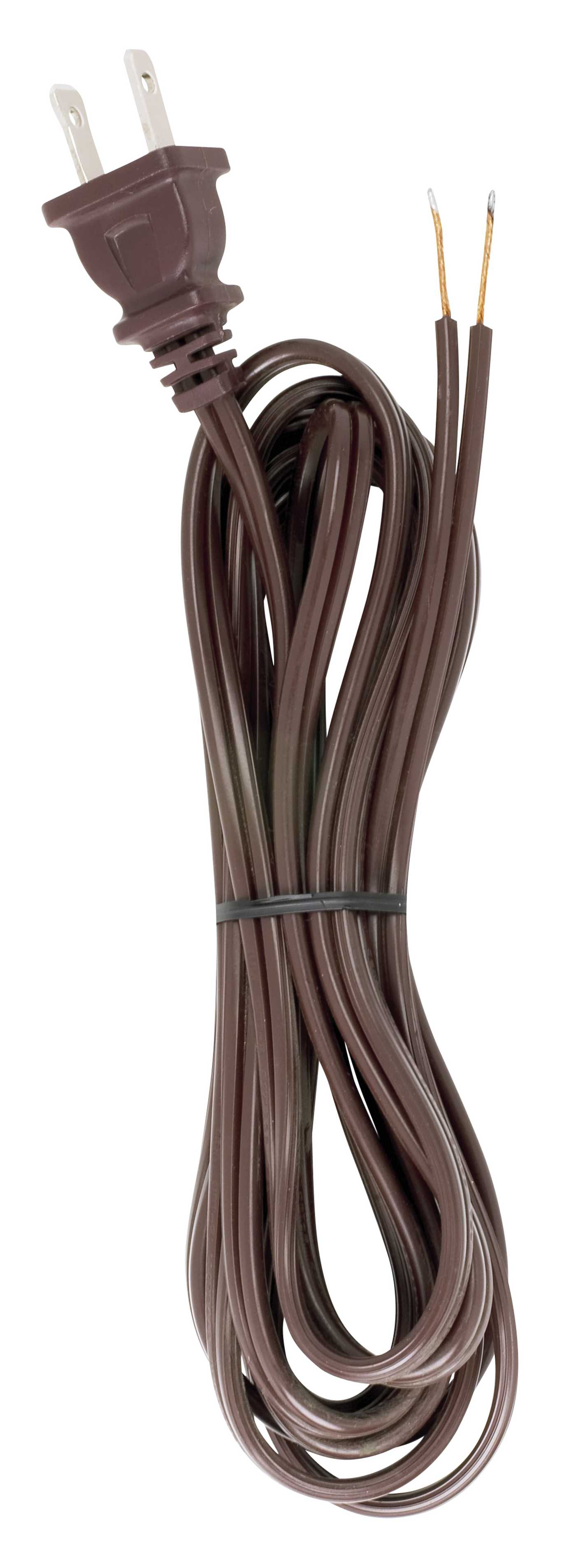 9 FT 18/2 SPT-2 BROWN CORD - 90-2039